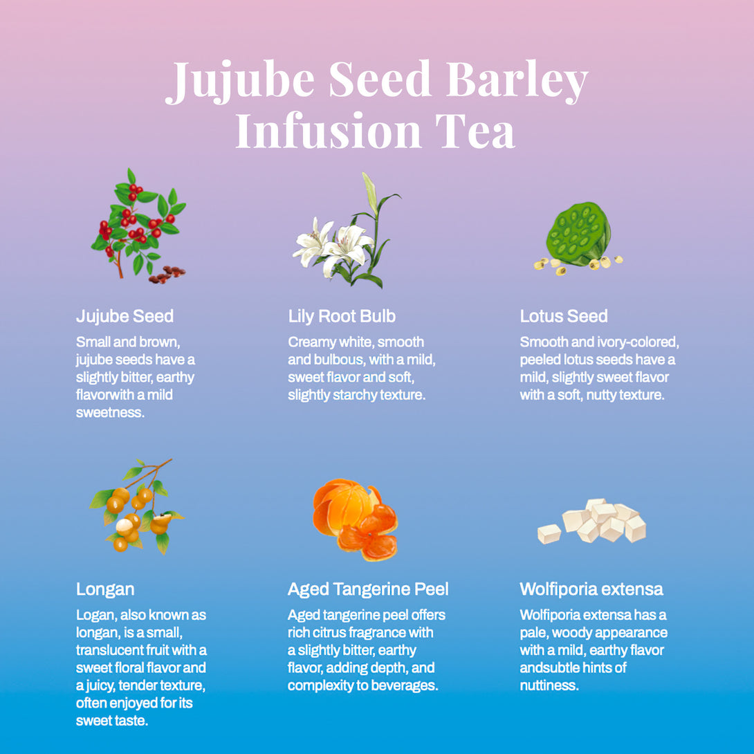 Jujube Seed Barley Tea - Leafberry