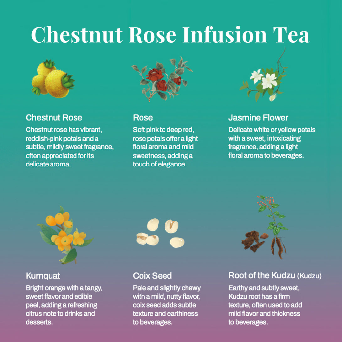 Leafberry Chestnut Rose Infusion - Leafberry